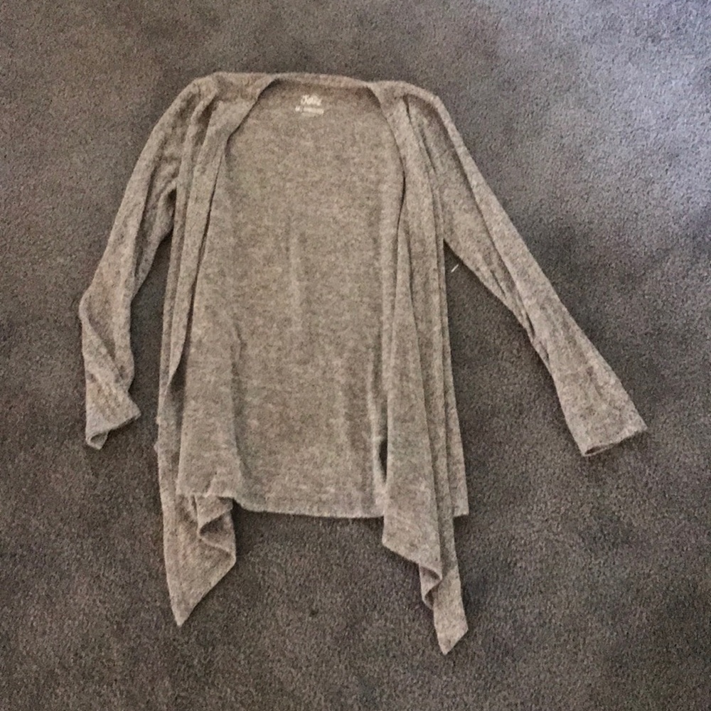 Justice size 10 grey light weight sweater